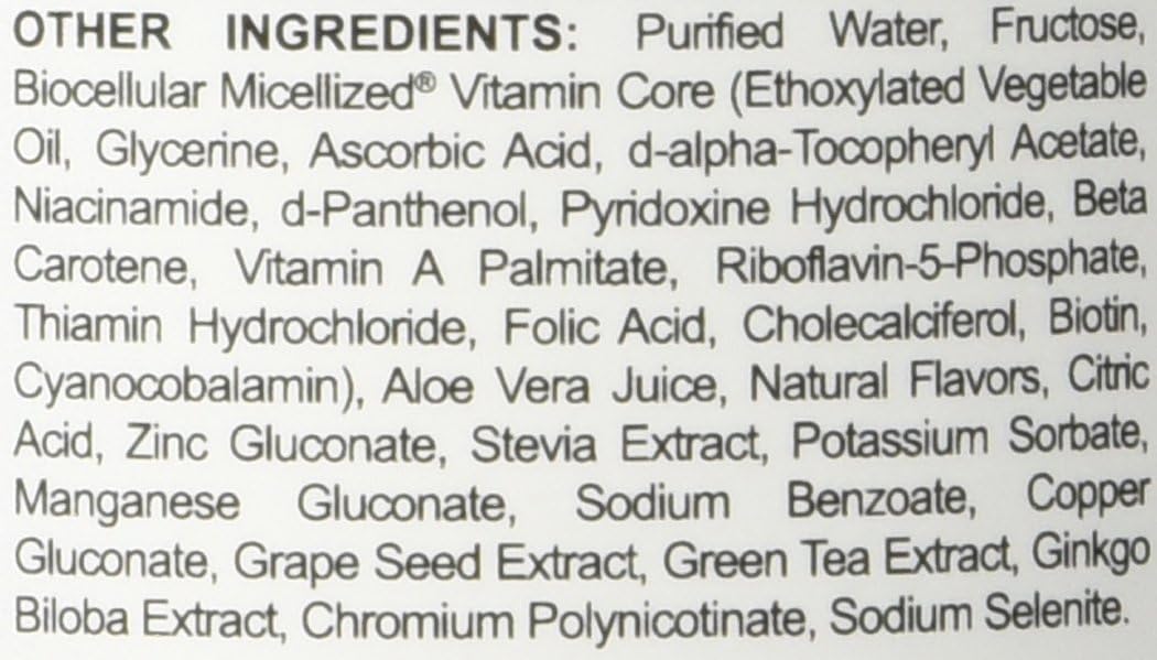 Youngevity Bio Fuel Liquid Multivitamin with Antioxidants, 30 Servings | Vitamins, minerals, antioxidants, energy support