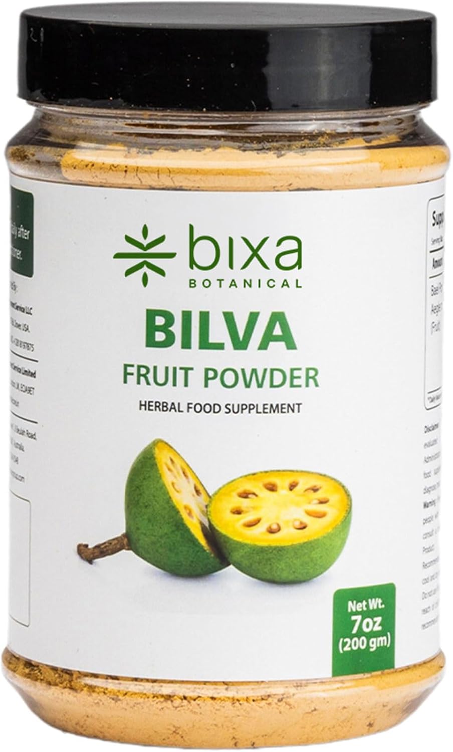 bixa BOTANICAL Bilva Fruit Powder, Aegle Marmelos, 200 Grams, 7 OZ | Gentle Digestive Support & Gut Cleanse, Ayurvedic Herbal Supplement, Gluten Free