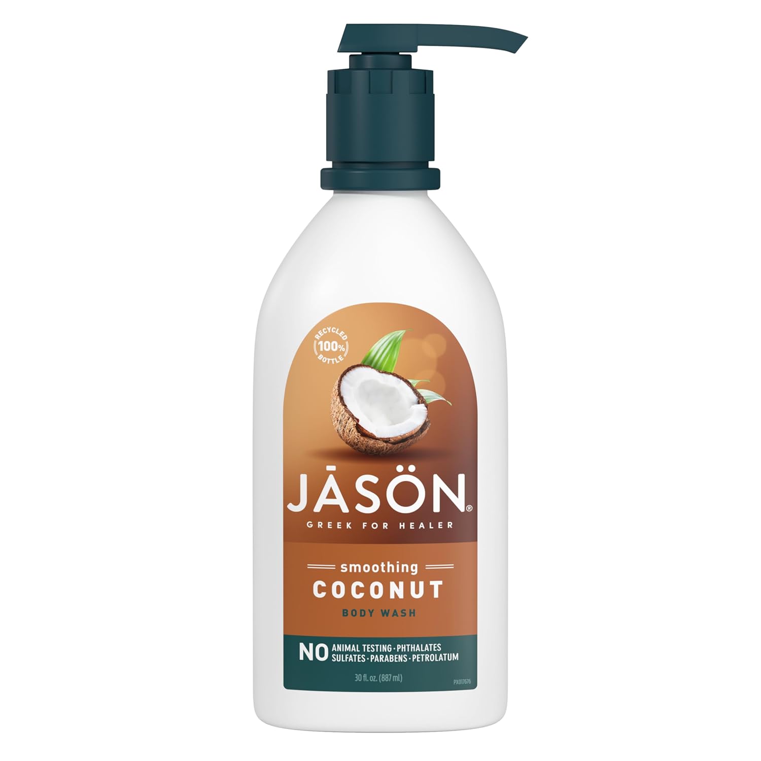 JASON Aloe Vera Shower Gel Body Wash - Soothing, Gentle Clean Feeling, 30 Fluid Ounces
