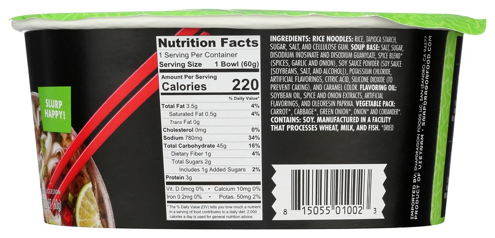 Snapdragon Vietnamese Pho 2.1 Oz (Pack of 6)