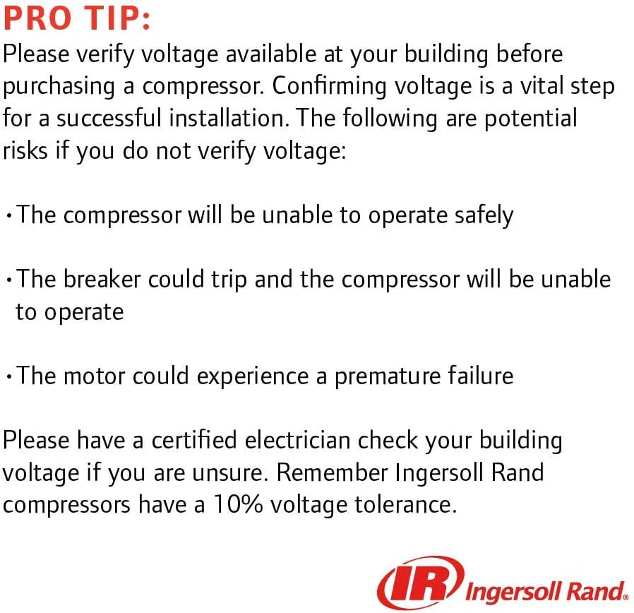 Ingersoll Rand SS3L3 3 HP Single-Stage Air Compressor