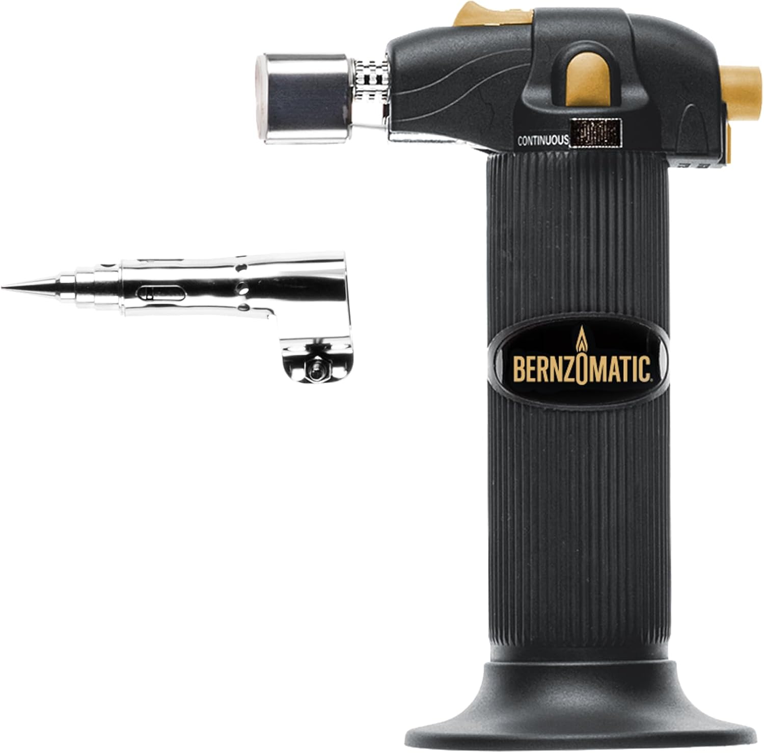 Bernz-O-Matic ST2200T Micro Flame Butane Torch Kit, Small, Black | Small Torch for Creme Brulee, Kitchen Cooking, Soldering & Jewelry Repair | Portable Mini Torch Lighter