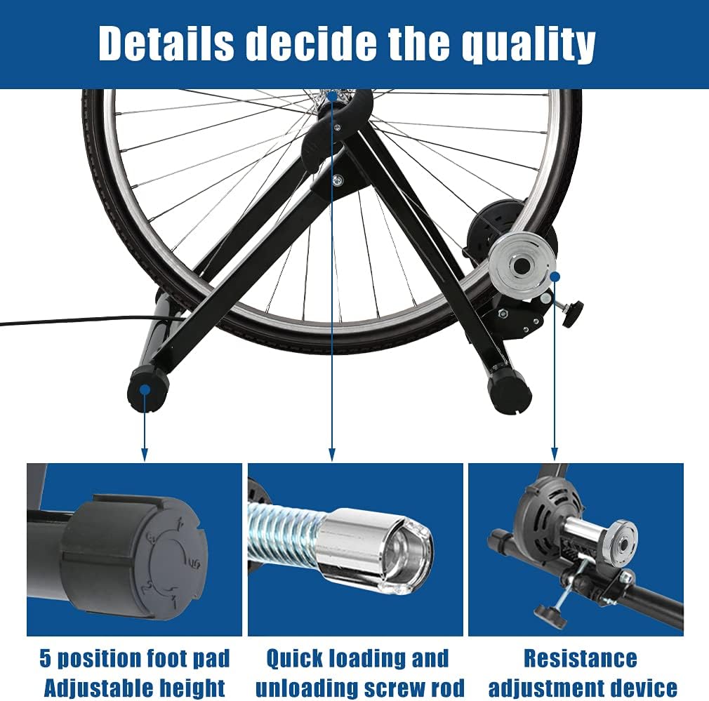 BestMassage Magnet Steel Bike Bicycle Indoor Exercise Trainer Stand