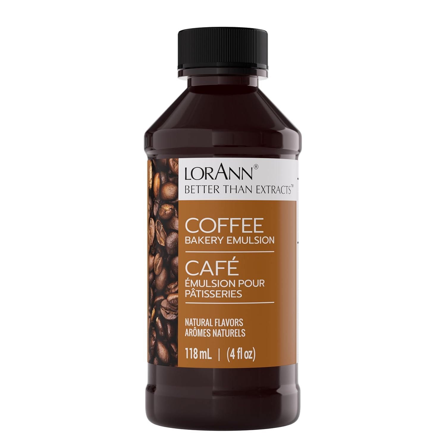 LorAnn Oils Peppermint Bakery Emulsion: True Essence, Ideal for Boosting Fruit Tones in Cakes, Cookies & Desserts, Gluten-Free, Keto-Friendly, Extract Substitute Essential for Your Kitchen, 16 Oz