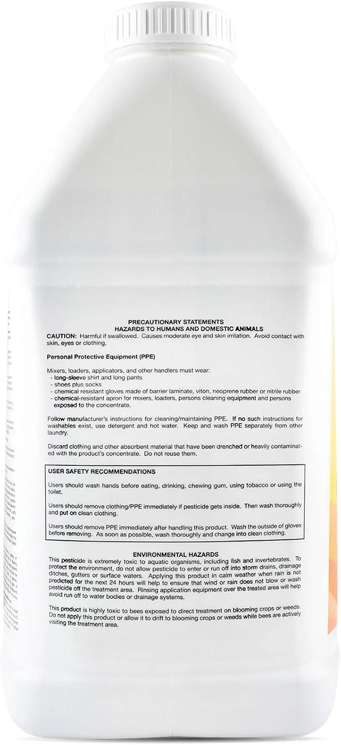 PYRANHA 1-10 HP Concentrate Refill 2.5 Gallon for 55 Gal Automatic Spray Systems - Barn Indoor Fly Control | Repels Horn, Deer, Horse, Stable