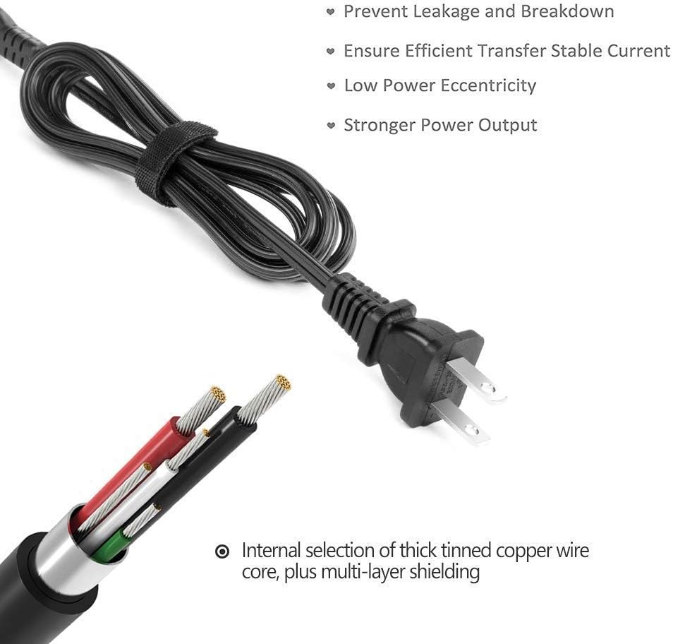 ABLEGRID AC Adapter Charger for LG 34GL750-B 34 Inch 21:9 UltraWide Gaming Monitor Power