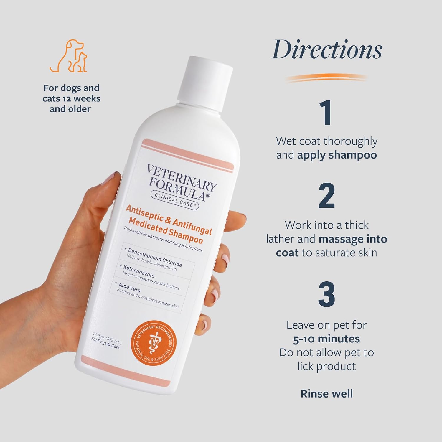 Veterinary Formula Clinical Care Antiseptic & Antifungal Spray, 8 fl oz