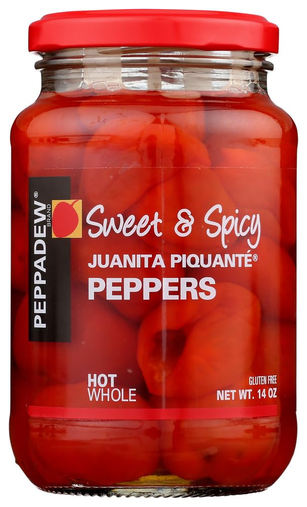 Peppadew Whole Piquante Peppers Sweet Hot (400g) - Pack of 2