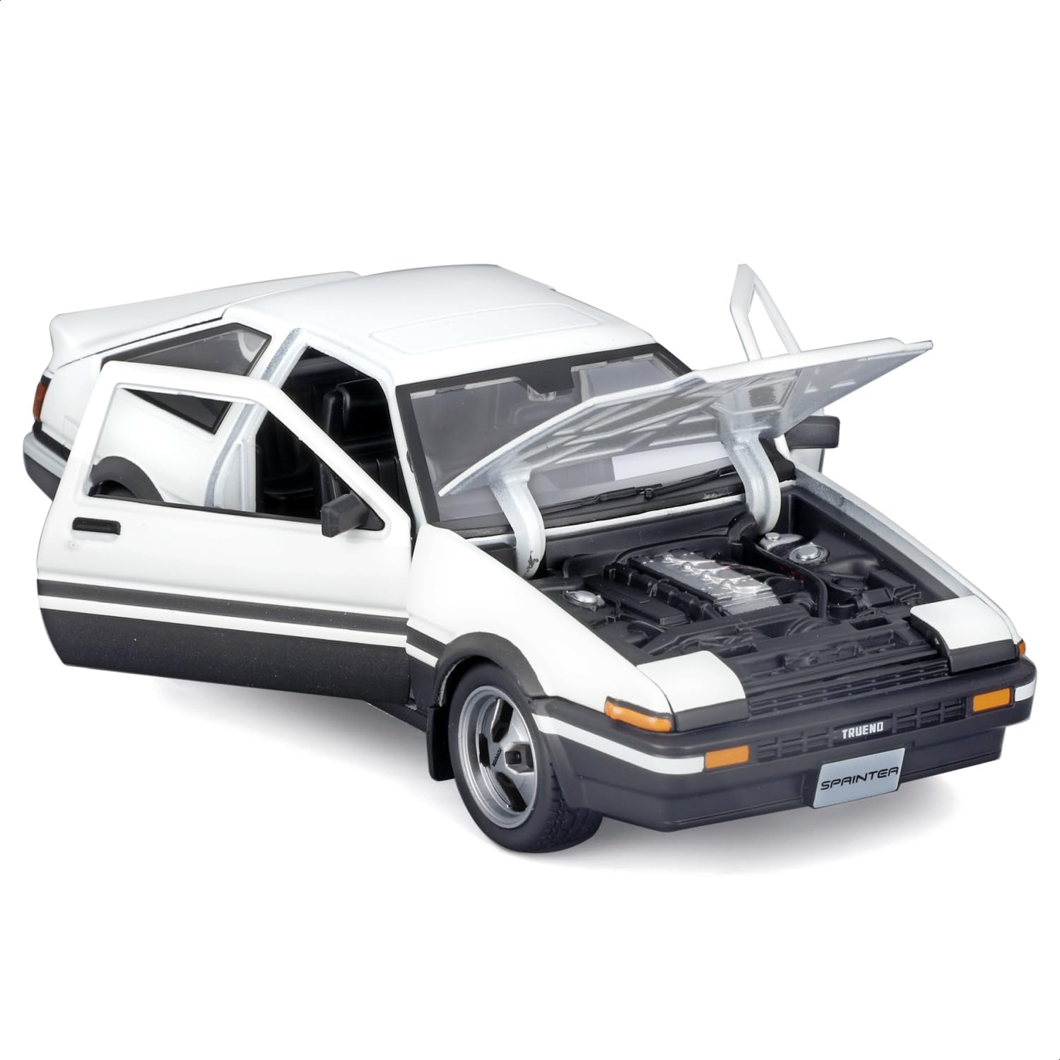 Maisto 1:24 SE Toyota Sprinter Trueno AE86, Matte Black