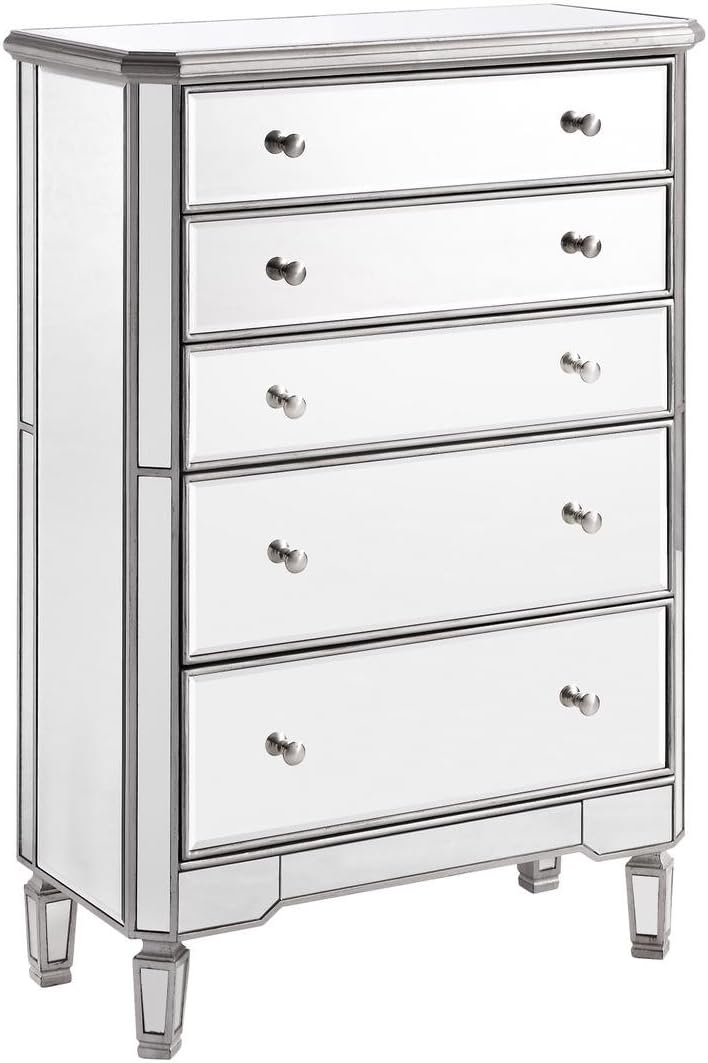 5 Drawer Cabinet, Silver