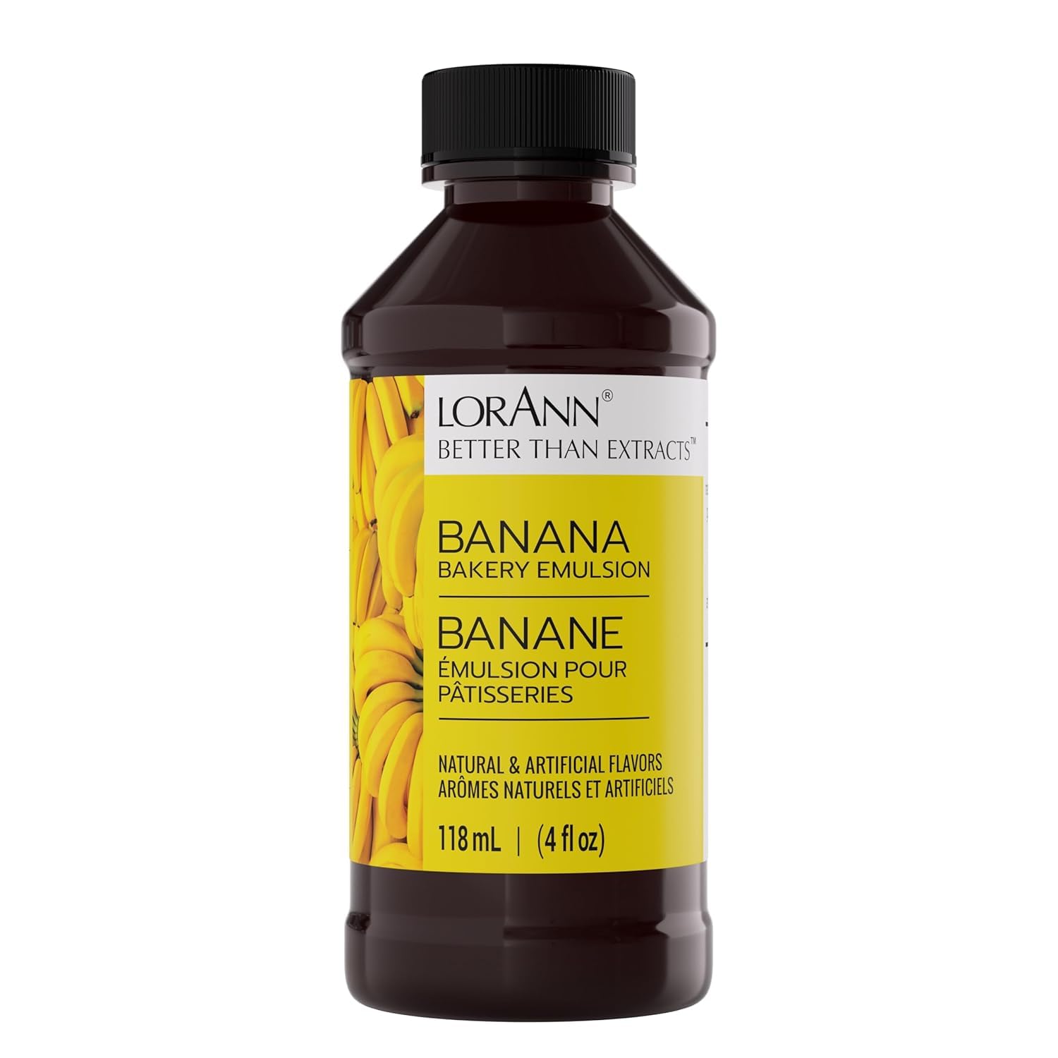 LorAnn Oils Peppermint Bakery Emulsion: True Essence, Ideal for Boosting Fruit Tones in Cakes, Cookies & Desserts, Gluten-Free, Keto-Friendly, Extract Substitute Essential for Your Kitchen, 16 Oz