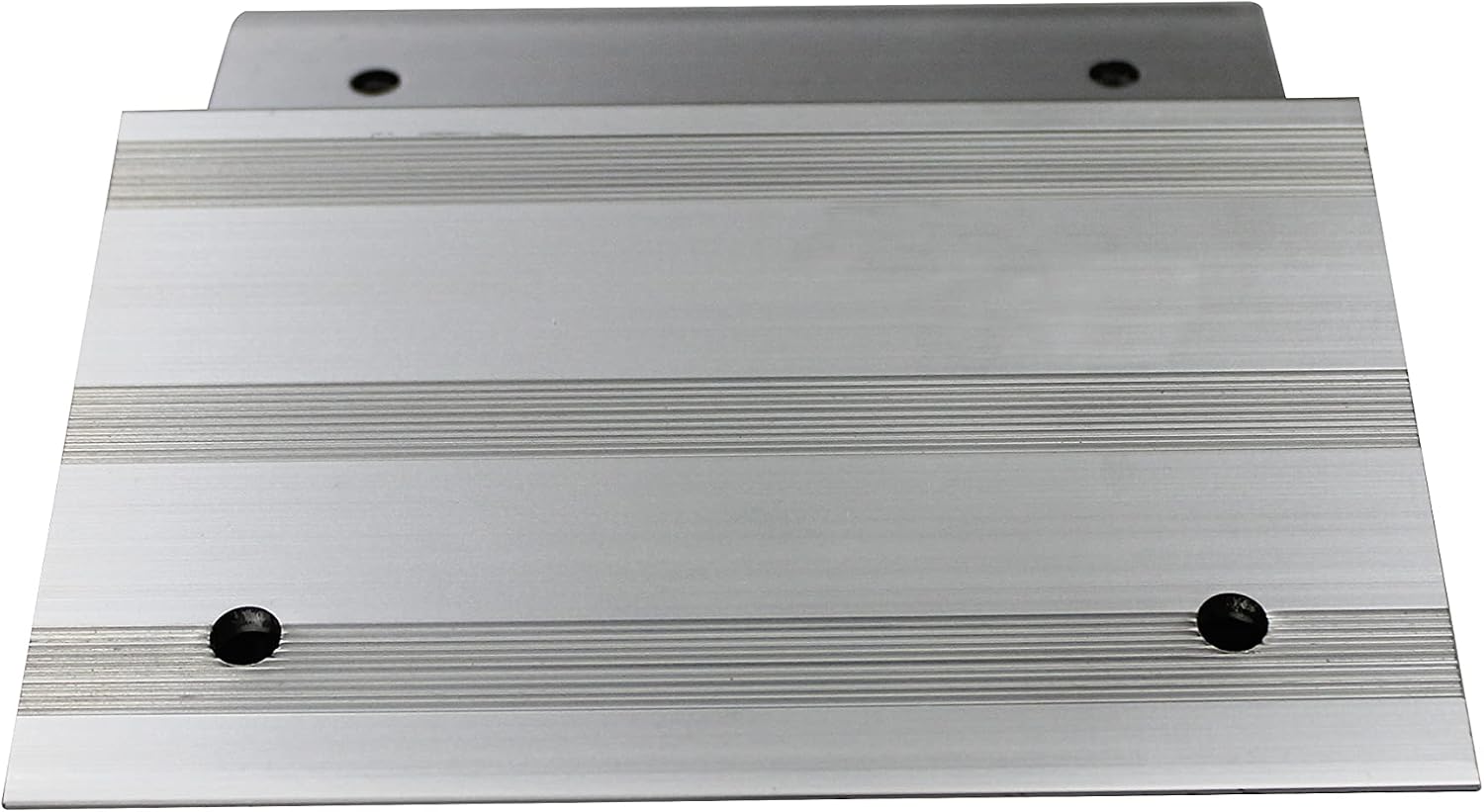 MaxxHaul Aluminum Ramp Top Kit 2 Pack Turns 2x8 Boards into Utility Loading Ramps 1400 lb Capacity with Non‑Skid Surface and Tailgate Protective Pads (80439)