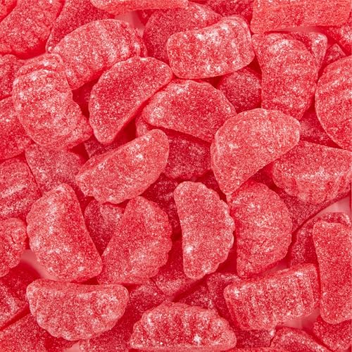 Cherry Slices Jelly Candy, Fruit Slices with Cherry Flavor, 2 Lb Bag