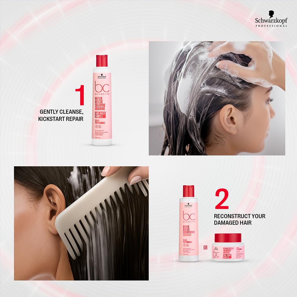 BC Bonacure by Schwarzkopf Peptide Repair Rescue Micellar Shampoo 250ml