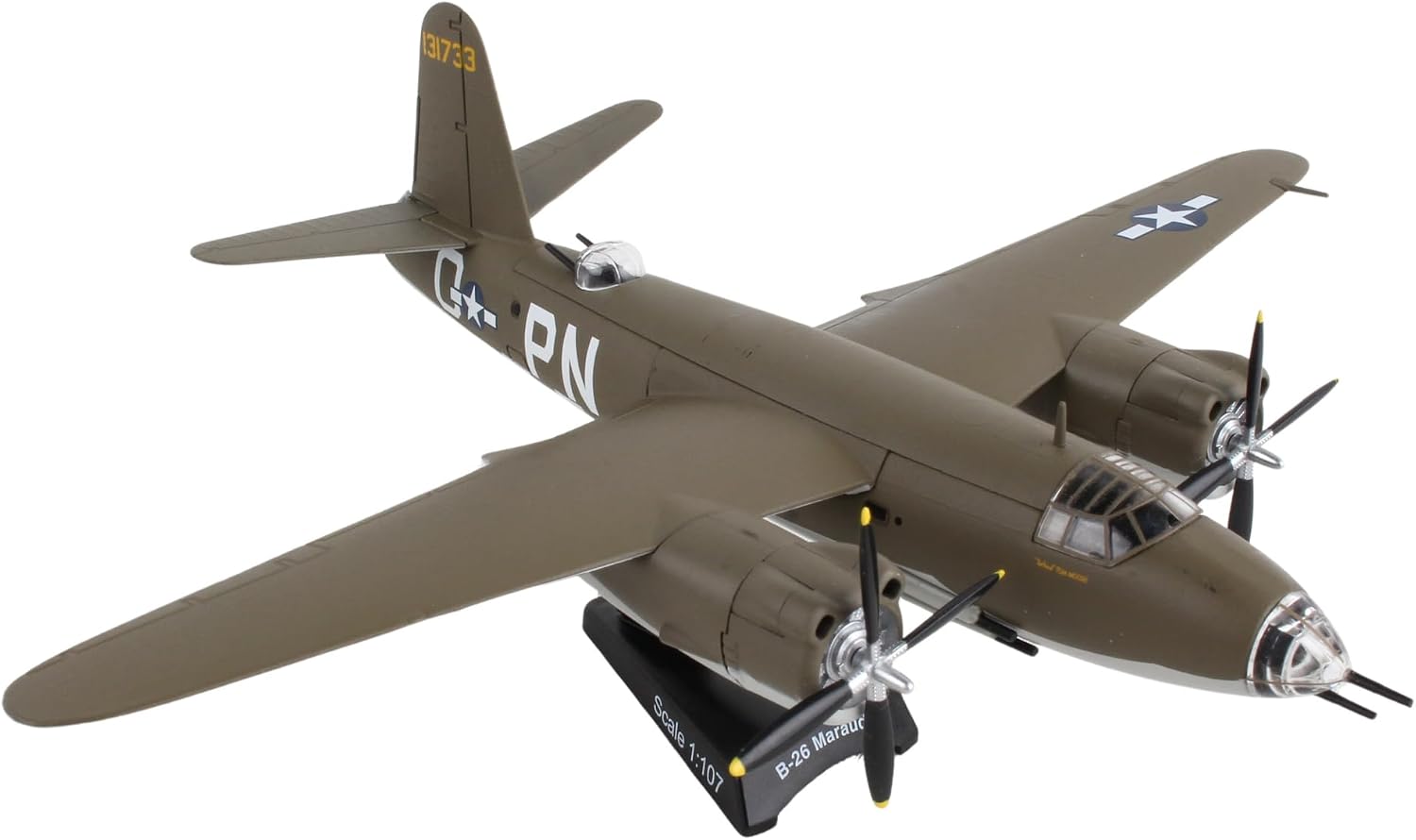Daron Worldwide Trading B-29 Superfortress Enola Gay Vehicle (1:200 Scale), White
