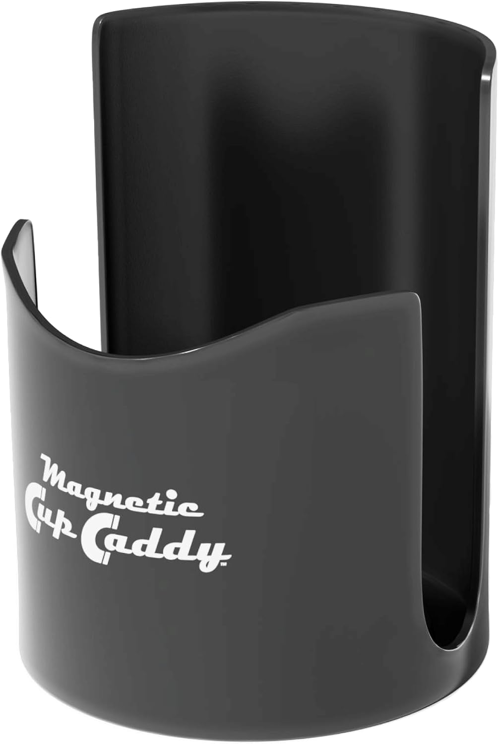 Master Magnetics Magnetic Cup Holder - Caddy for Bottles, Glasses, and Cans - Fits on Fridge, Lawnmower, Forklift, Cart, or Ladder - Heavy-Duty Magnet