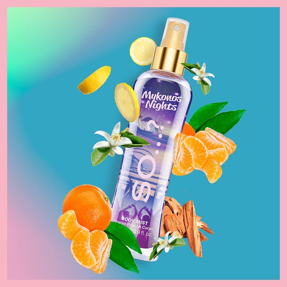 So…? Bali Breeze Body Mist - Perfume for Women with Tropical Aroma - Body Spray for Women with Coconut, Almond and Vanilla Notes - 6.9 oz