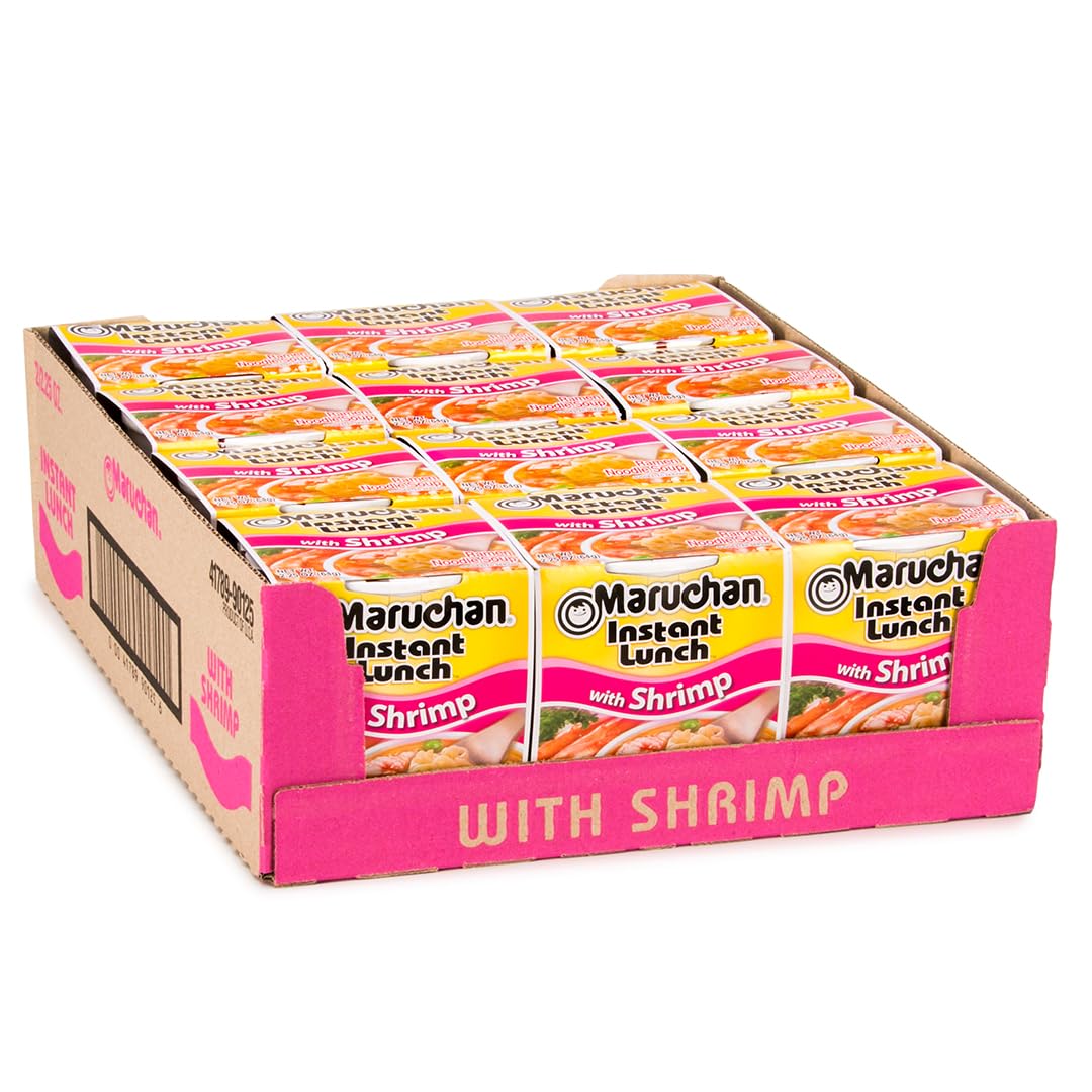 Maruchan Instant Lunch Ramen Noodles, Cheddar Cheese Flavor – Japanese-Style Instant Noodle Soup, Easy Meal Ready in 3 Minutes – 2.25 Oz. (12 Pack)