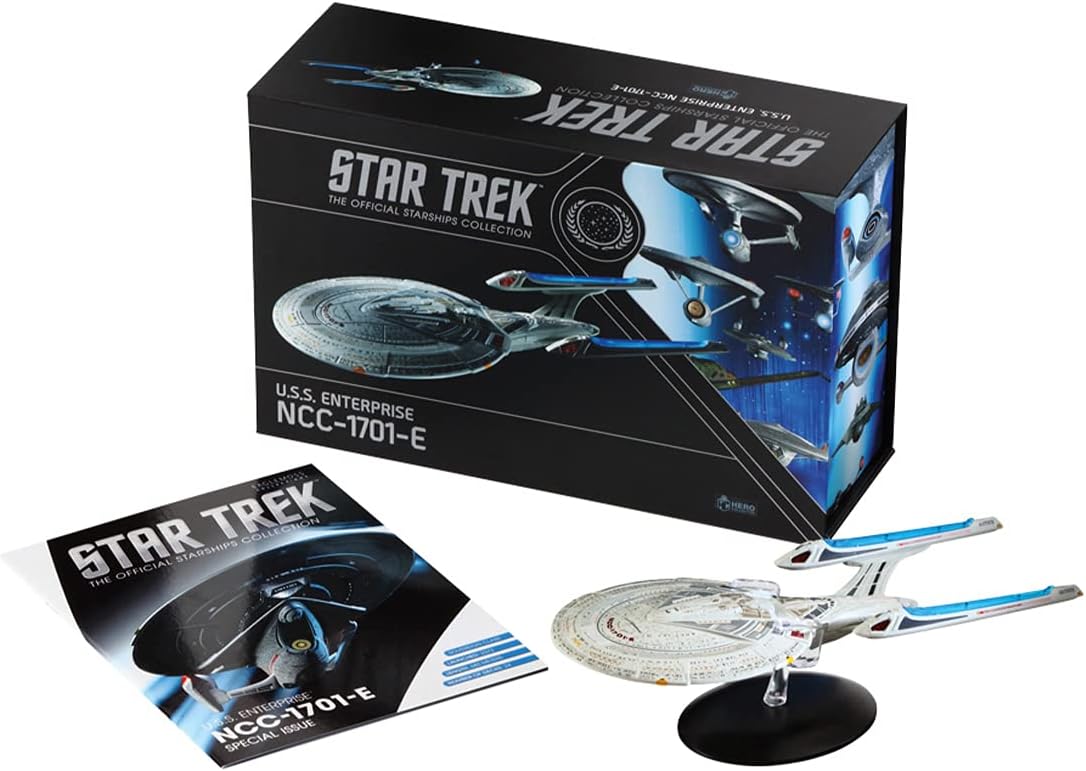 Hero Collector Eaglemoss U.S.S Enterprise NCC 1701-E Collector's XL Edition | Star Trek Official Starships Collection | Model Replica