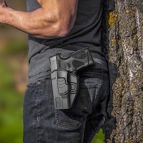 Taurus G2C Holster, Taurus G3C Holster, 9mm/.40 Cal OWB, Level II Paddle
