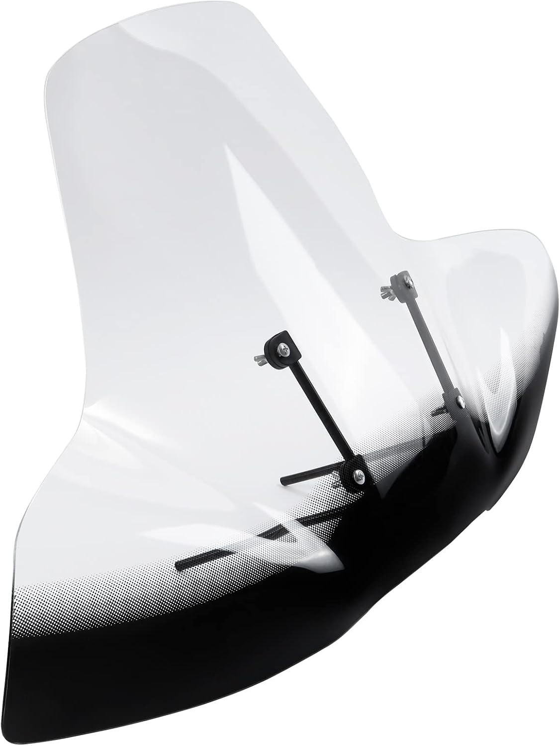 TCMT Motorcycle Large Windshields Clear Windscreen 7/8" 1" Handlebars Mounts Fit For Polaris Arctic Cat Honda Yamaha Can-Am Kawasaki ATVs