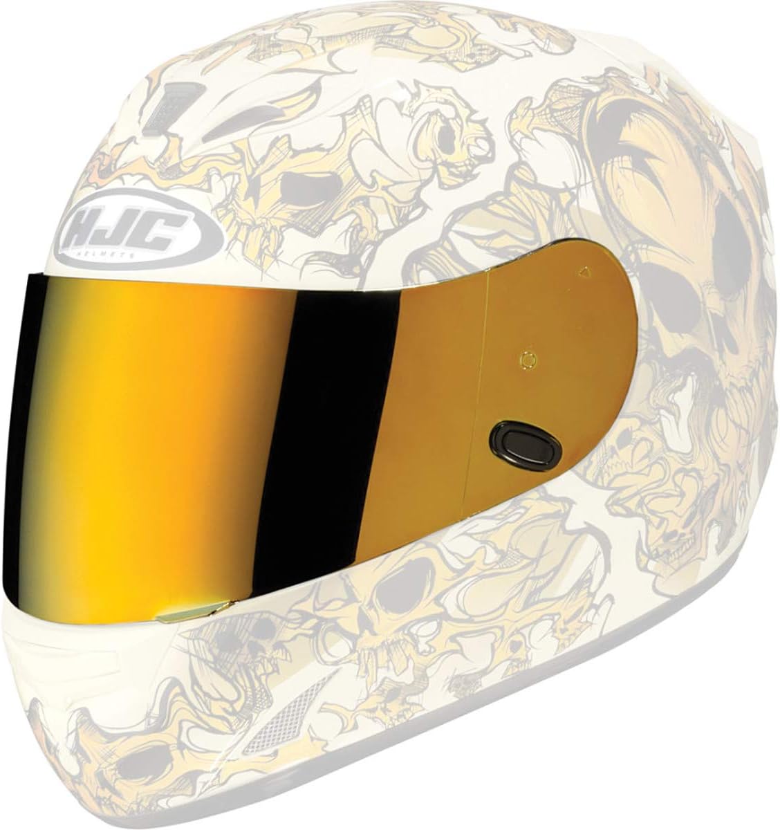 HJC Helmets HJ-09 RST Mirror Gold Shield For AC-12, CL-15, CL-16,CL-17,CL-SP,CS-R1,CS-R2,FS-10, FS-15, IS-16, FG-15