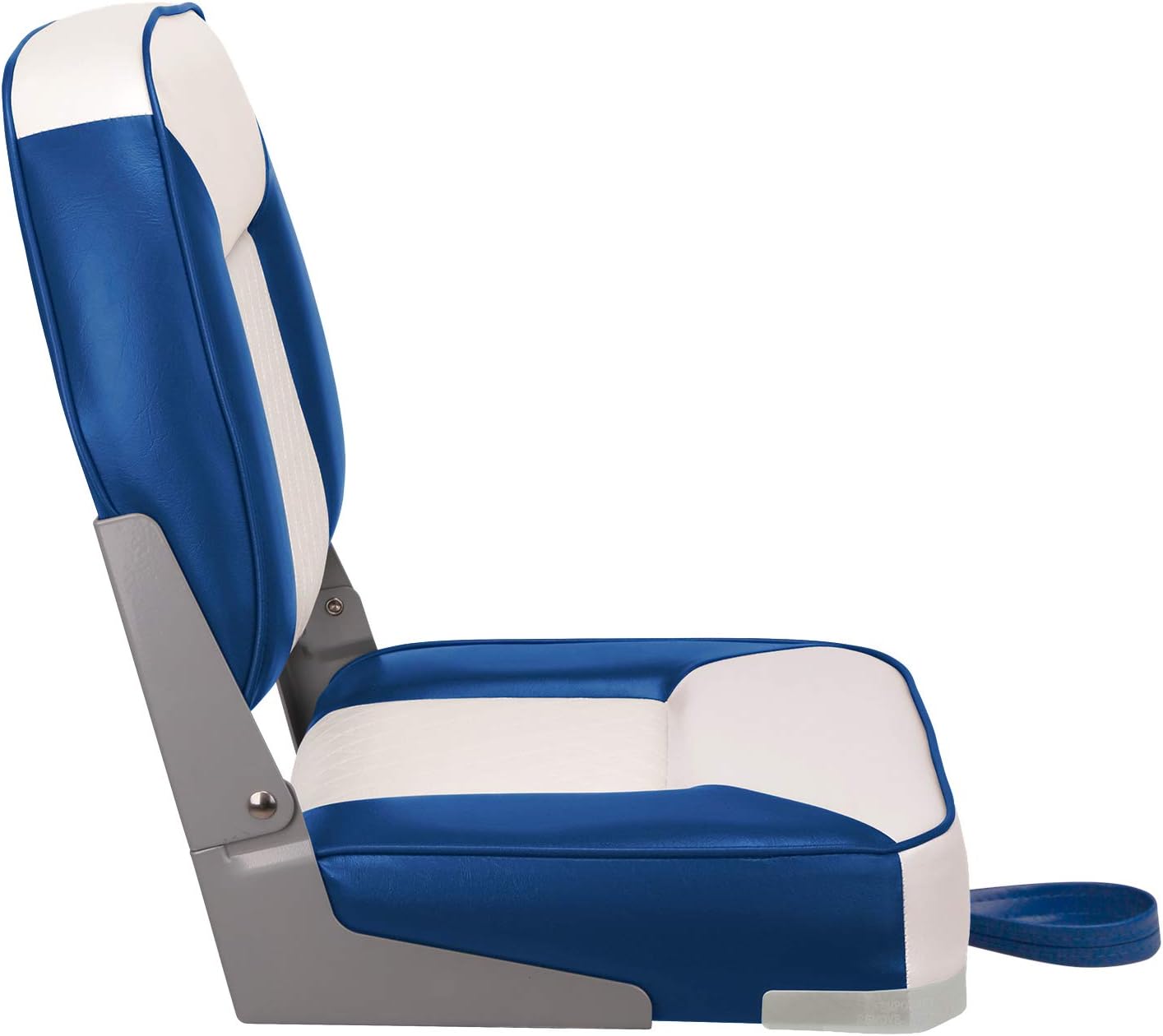 XGEAR Fold-Down Boat Seat, Low Back Fishing Boat Chair