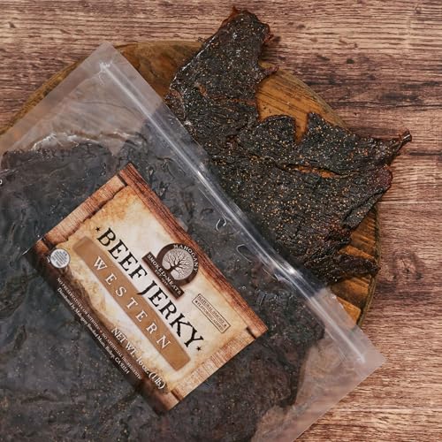 Mahogany Smoked Meats: Western Beef Jerky - 16oz