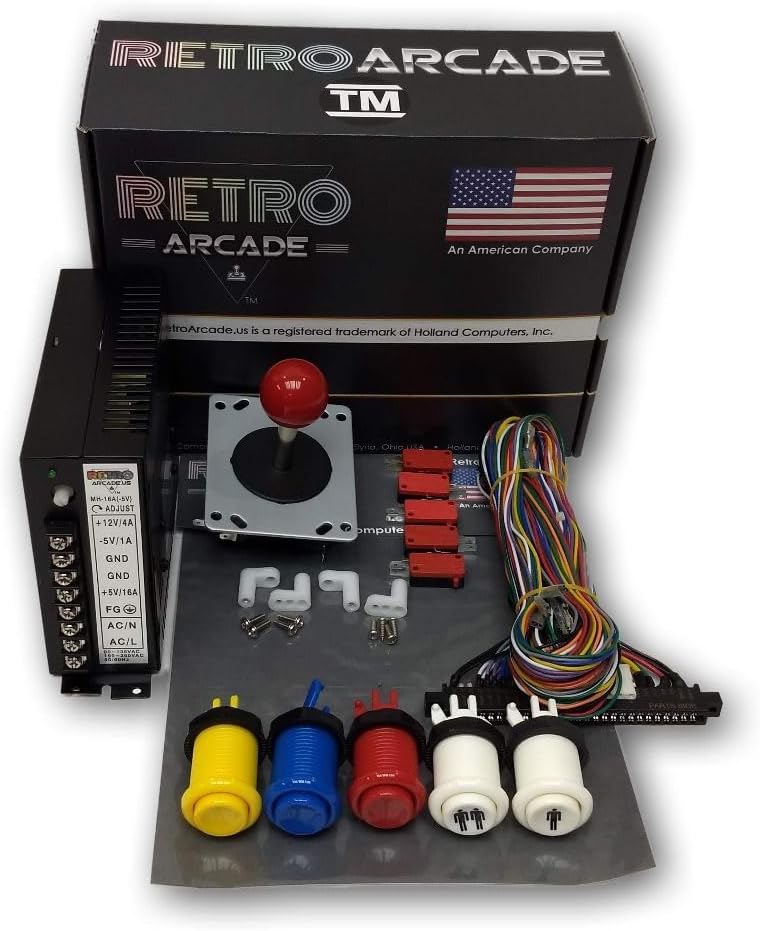 Jamma 60-in-1, Mame, Retro PI Classic Arcade Multigame-Multicade Arcade Game Control kit