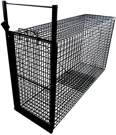 Tomahawk Model BC100-36x9x18 - Bobcat Trap with Gravity Operated Trap Door