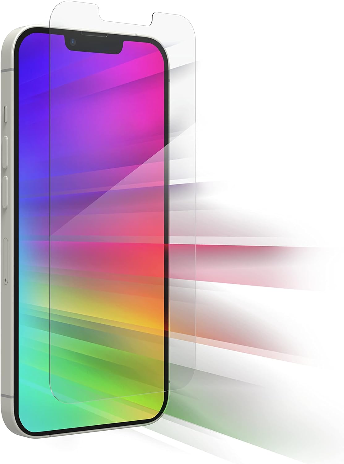 ZAGG Glass Elite VisionGuard+ Screen Protector - iPhone 12 Mini - Impact Protection, Scratch, Fingerprint, Smudge, InvisibleShield, Oil Resistant