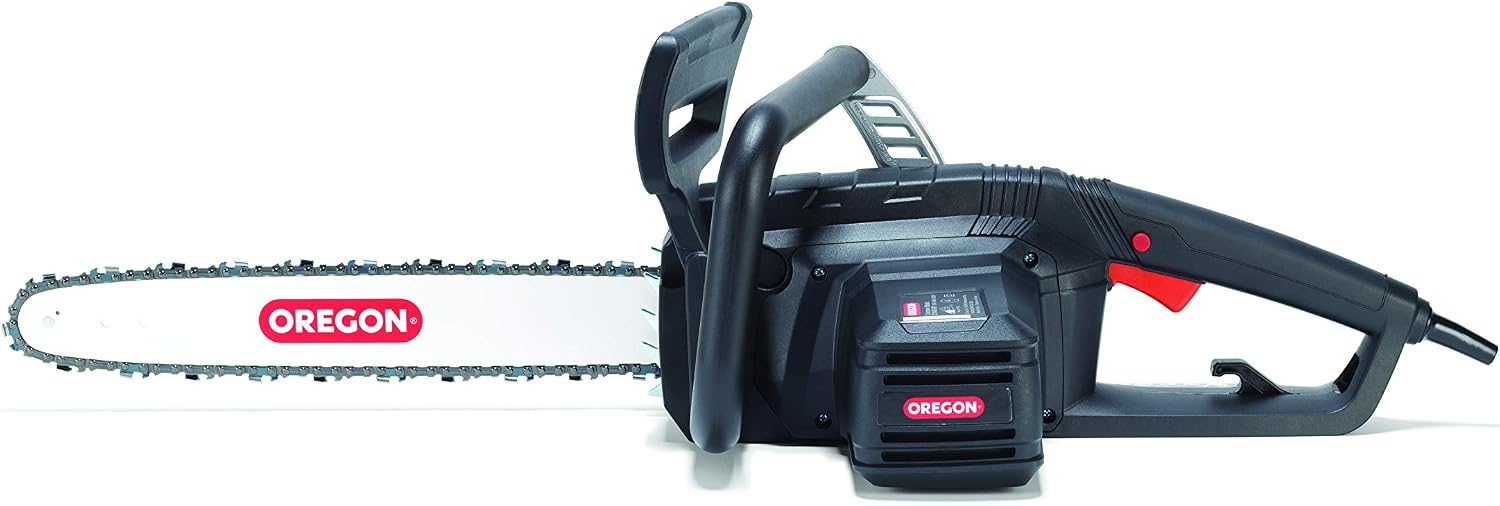 Oregon CS1400 15 Amp Electric Chainsaw, Powerful Corded Electric Saw with 16-Inch Guide Bar & ControlCut Saw Chain, Quiet & Low Kickback