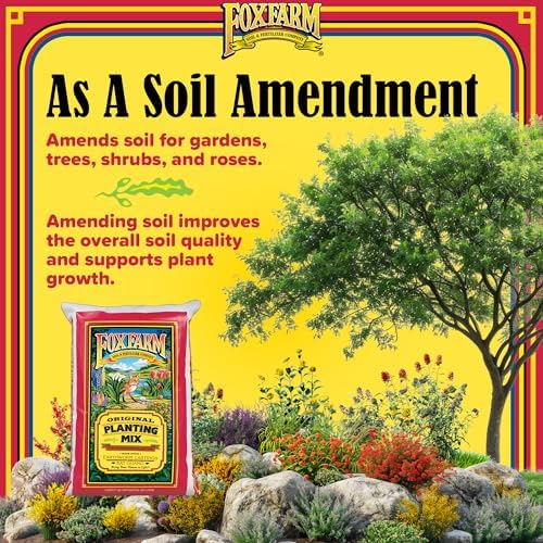FoxFarm Original Planting Mix, 1cu ft - for In-Ground Planting, All Gardening Applications