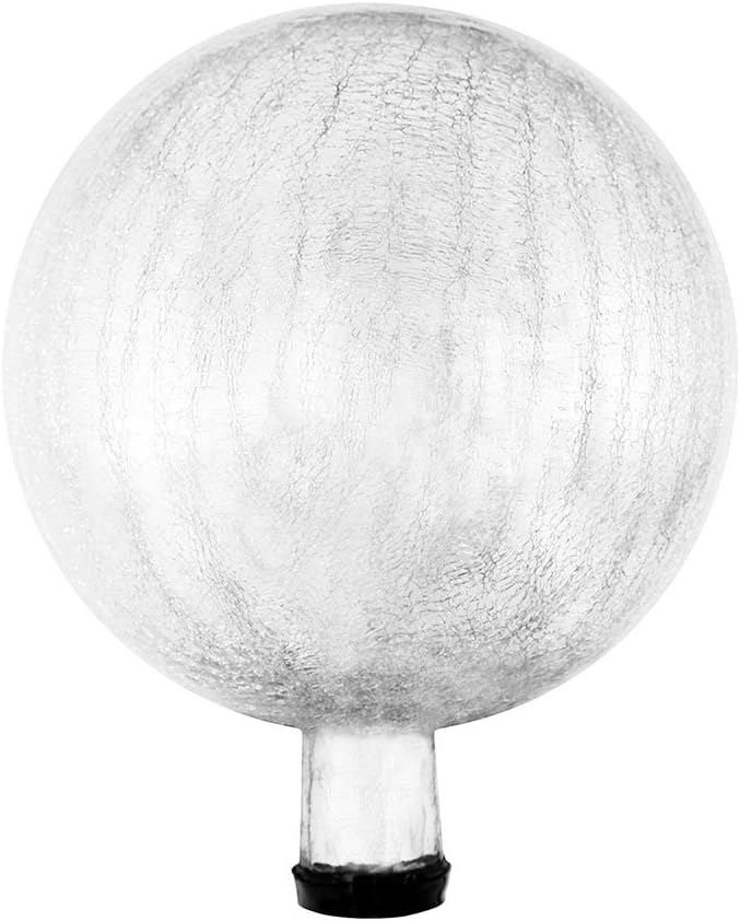 Achla Designs G10-FG-C Gazing, Fern Green 10 inch Glass Garden Globe Ball Sphere, 10