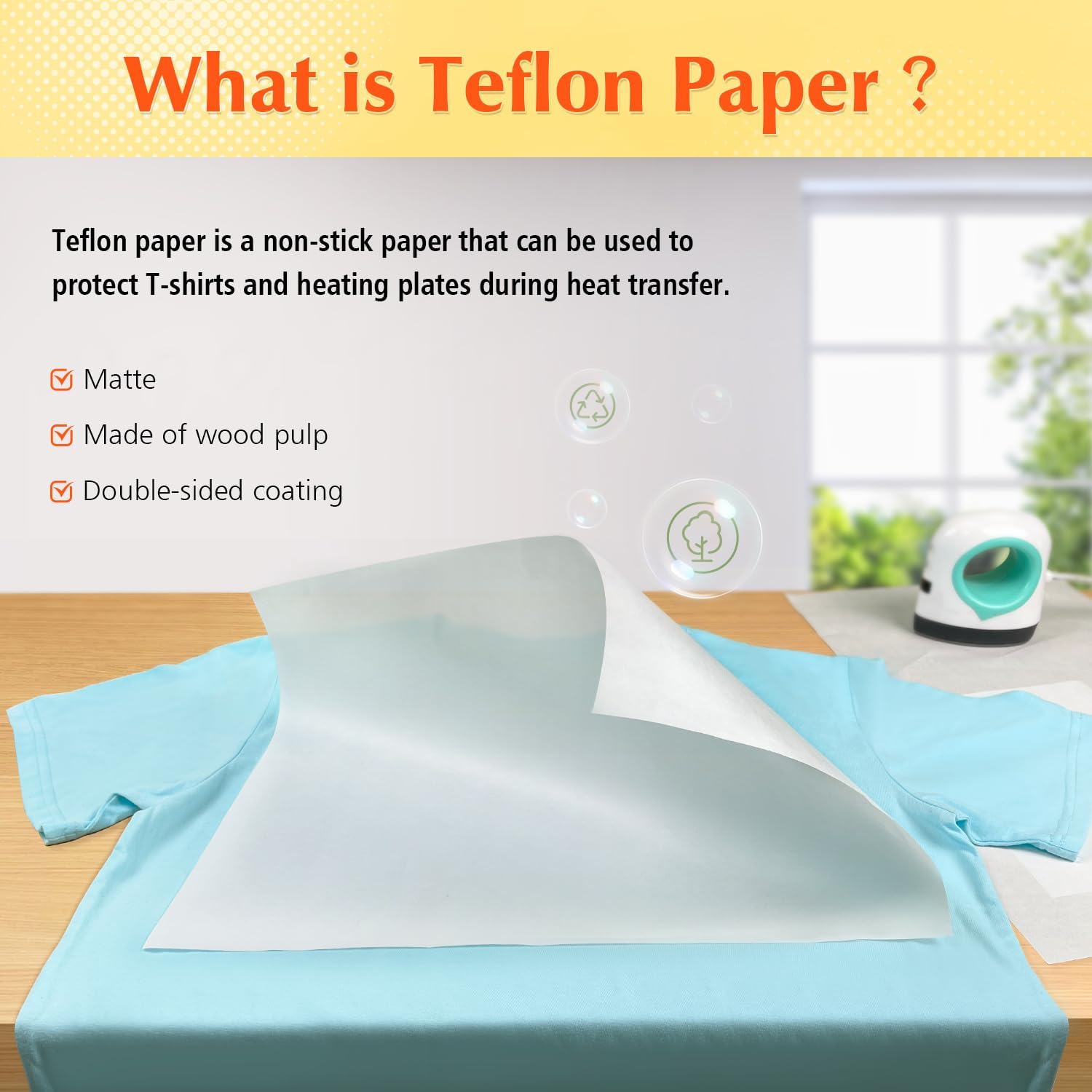 TransOurDream Heat Transfer Paper for T Shirts (20 Sheets