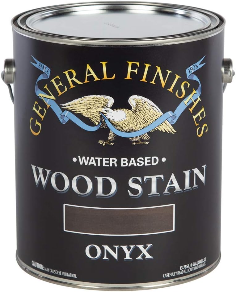 General Finishes Water Based Wood Stain, 1 Quart, Antique Oak