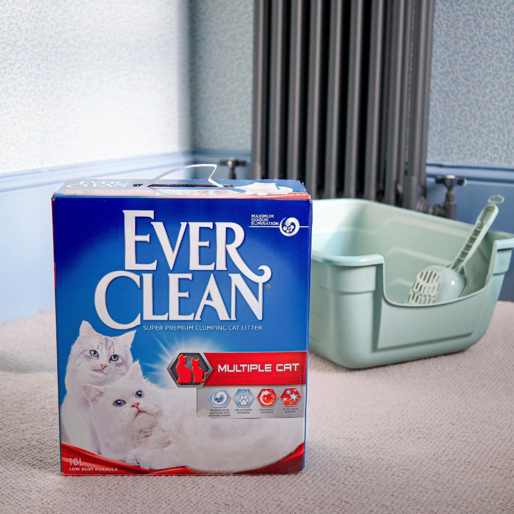 Ever Clean Extra Strong Clumping Cat Litter, 10 Litre, Scented
