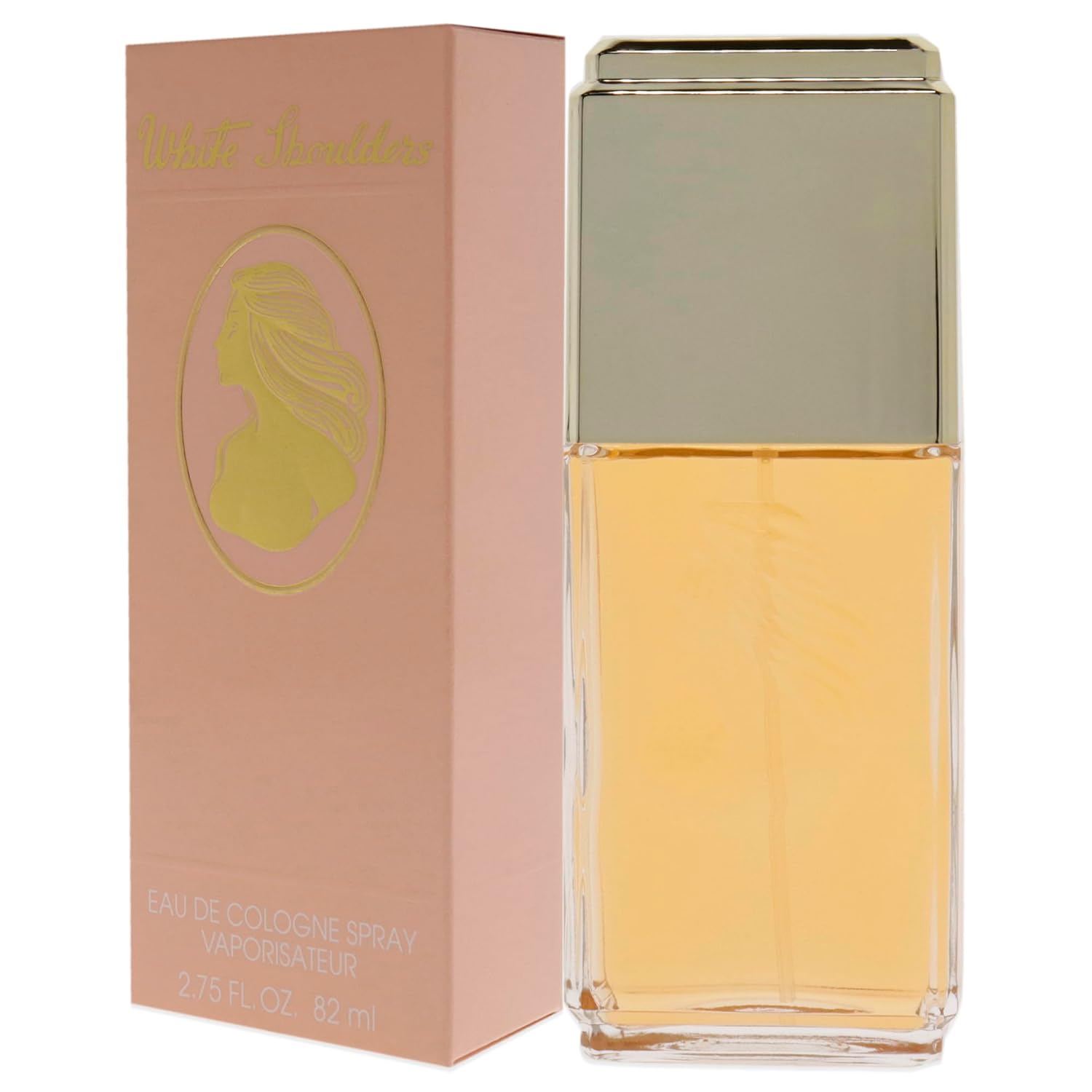 Evyan White Shoulders Eau de Cologne for Women, 4.5 fl oz | Women's floral eau de cologne. Perfume with notes of gardenia, lilac, and amber.