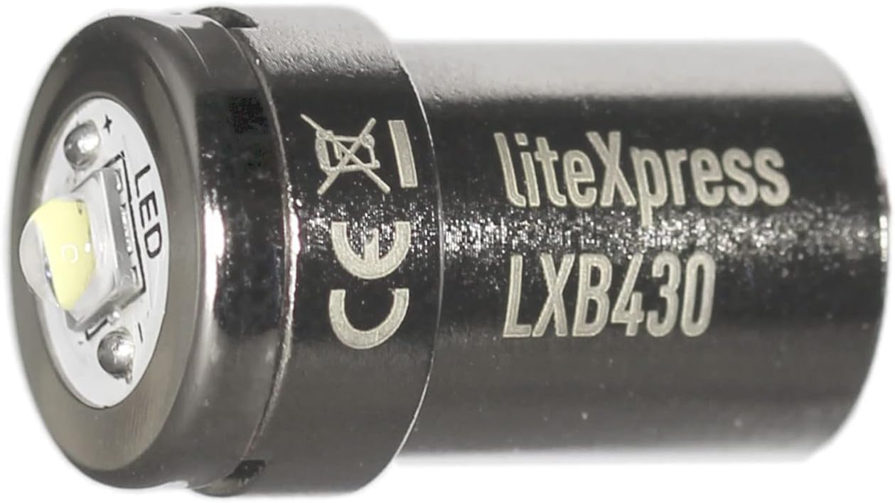 LXB430 2 Mode LED Upgrade Module 430 or 40 Lumen Only for 2 C/D Cell Maglite Torches