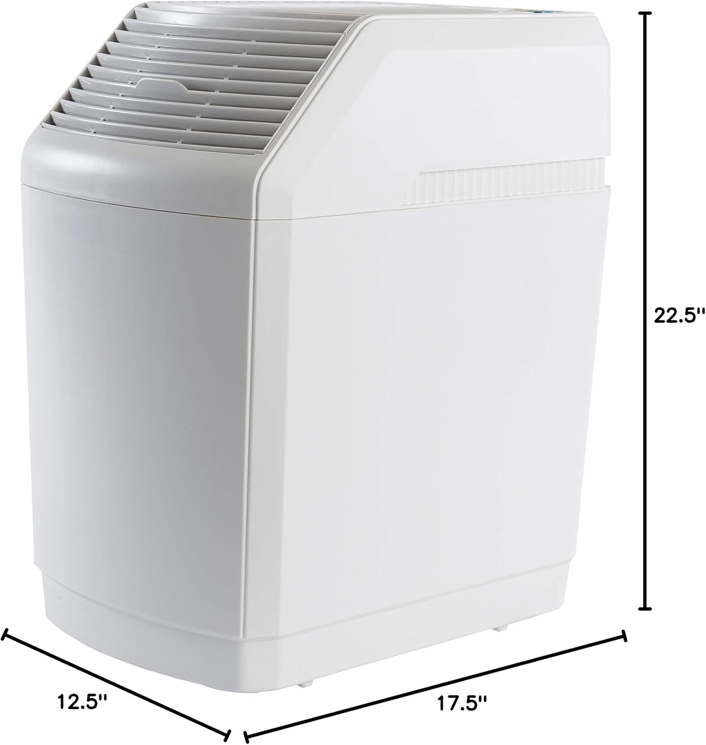 AIRCARE Space Saver Large Evaporative Whole House Commercial 6 Gallon Humidifier for Large Rooms 2, 700 sq ft. With Digital Controls