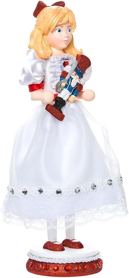 Kurt Adler HA0333 15" Hollywood Clara Nutcracker