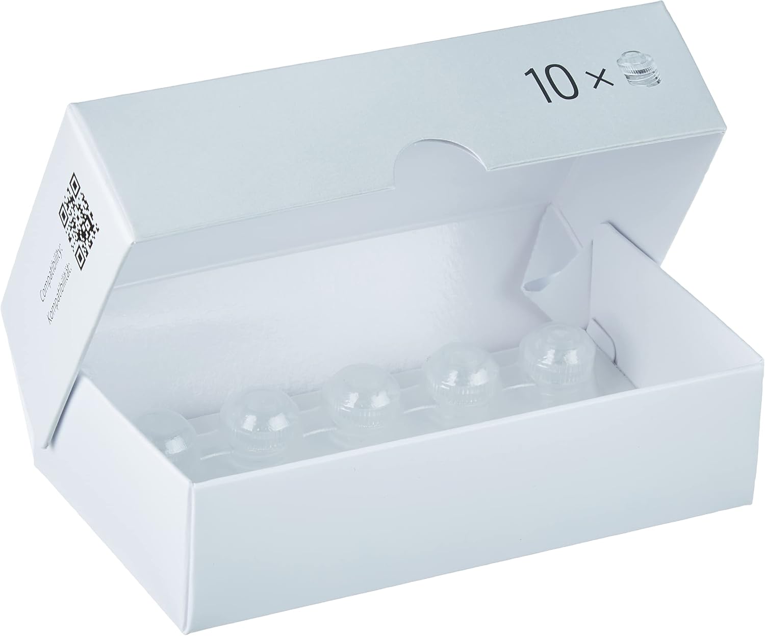 JURA Original - Replaceable Milk Spout CX3 for One-Touch Fully Automatic Machines - TÜV-Certified Hygiene - Pack of 10-72228