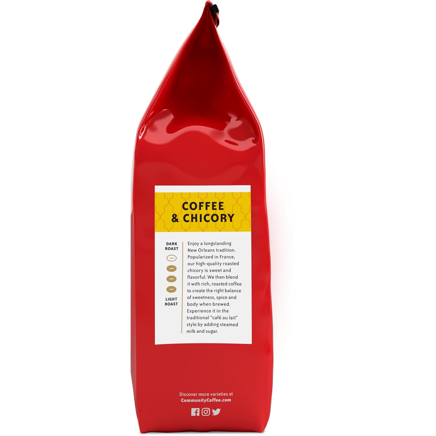 Community Coffee French Roast, Ground Coffee, Extra Dark Roast, 12 Ounce Bag (Pack of 1)