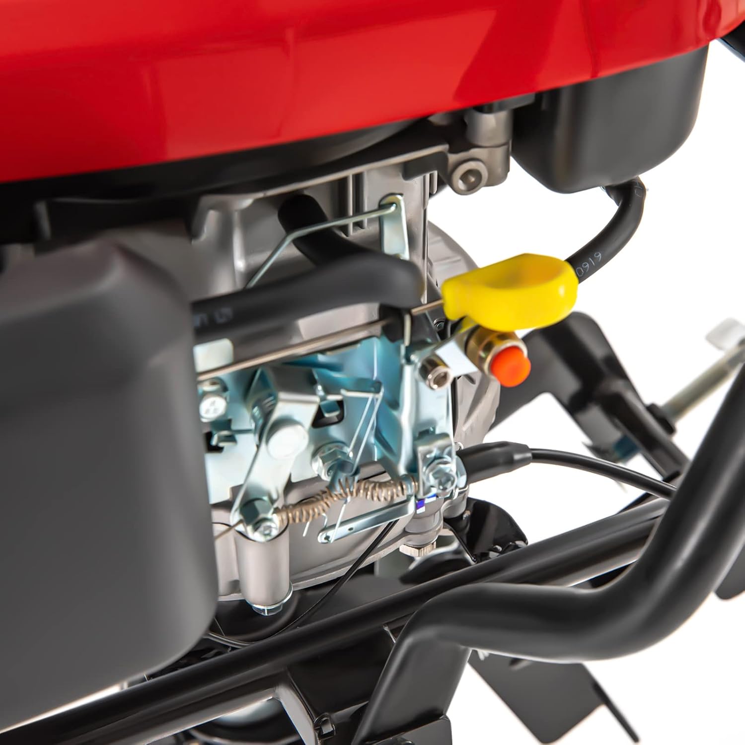 Outboard Boat Motor Air Cooled Gas Outboard Engine 360° Steering Pull Start Saltwater Outboard Boat Motor Fishing Boat Engine