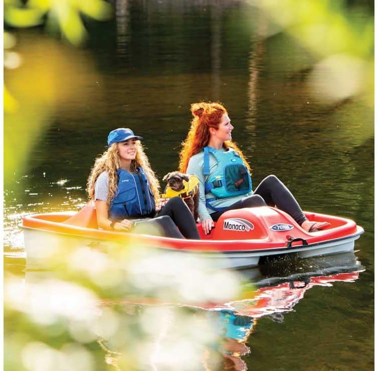 Pelican Monaco Pedal Boat Red / White