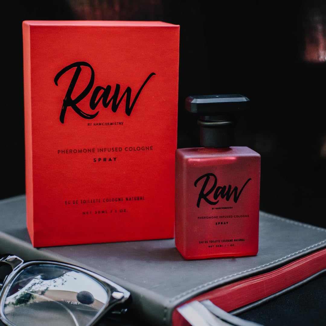 RawChemistry Raw Pheromone Infused Men’s Cologne, 1 oz Spray – Long-Lasting