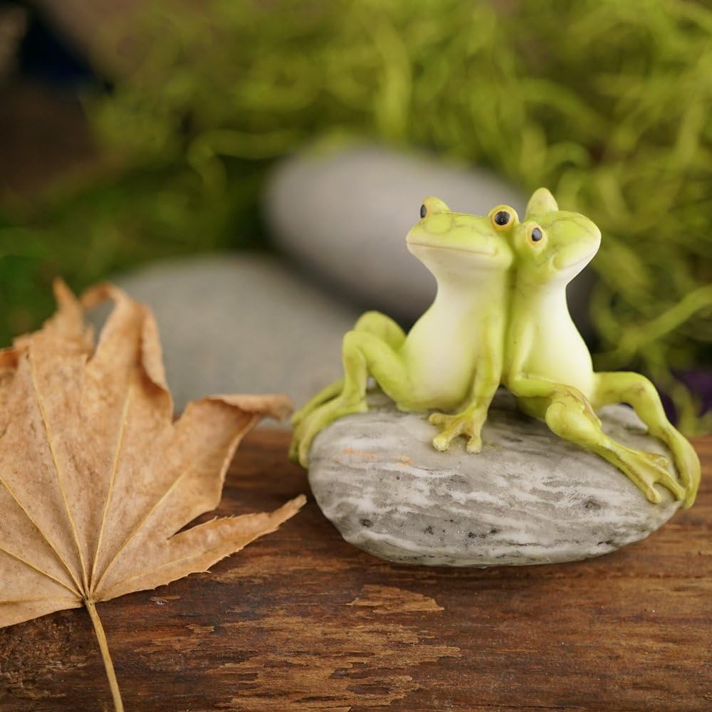 Top Collection Miniature Fairy Garden and Terrarium Statue, Mini Dragon, Green