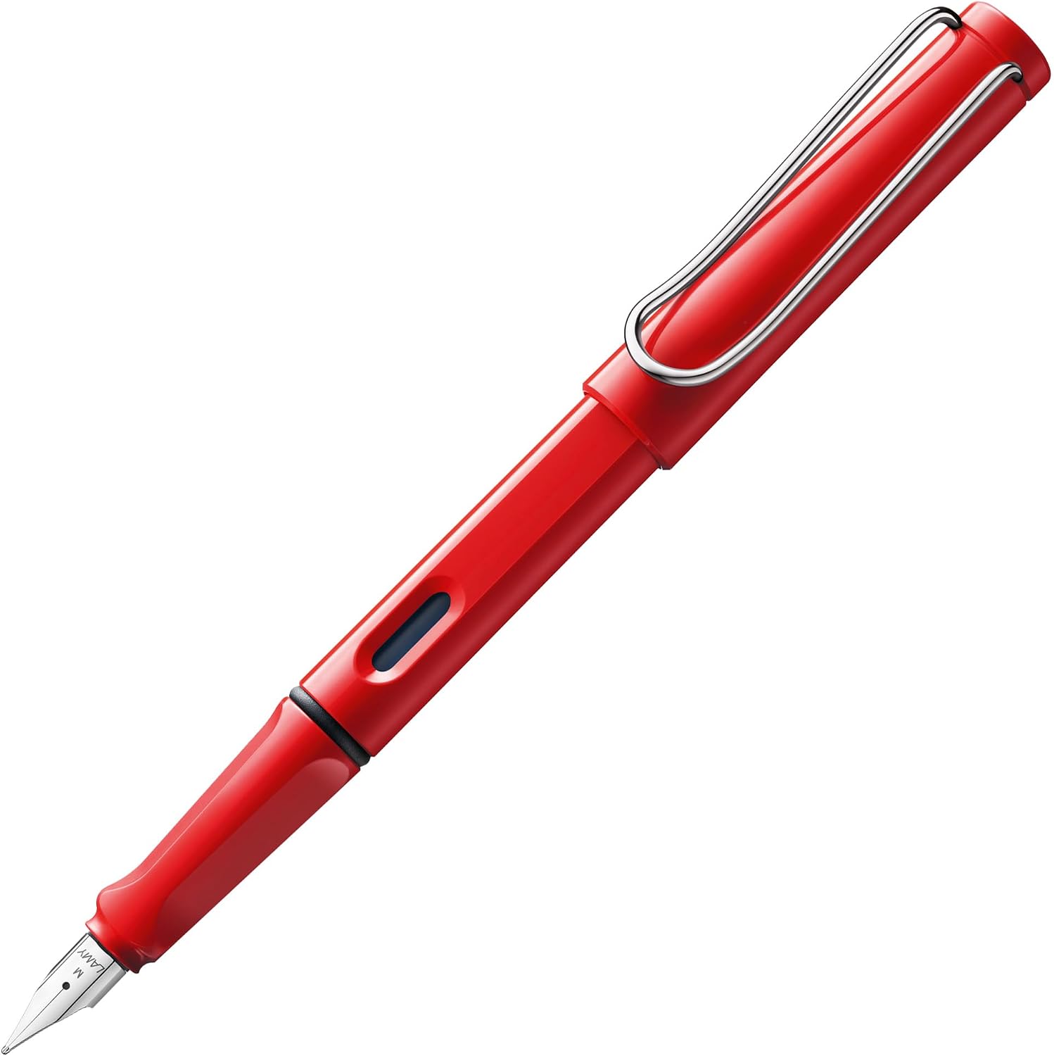 LAMY safari umbra - Fountain Pen with ergonomic grip & polished steel nib in size F - ideal for any Writing & Calligraphy - including LAMY T 10 blue cartridge - Right-Handed