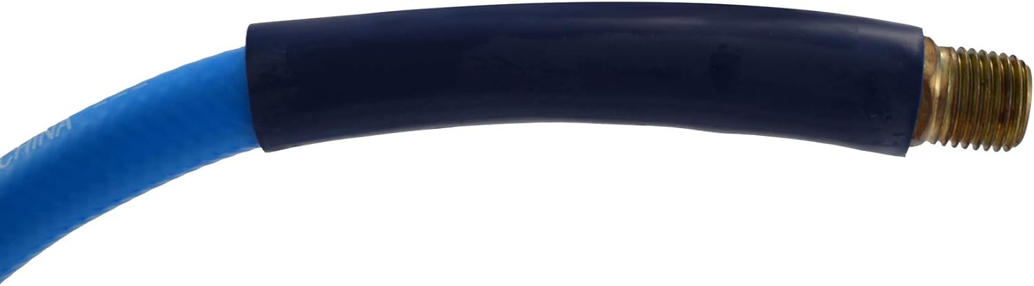 Campbell Hausfeld 3/8" PVC 50 Foot Air Hose with Bend Restrictors (PA121600AV) , Blue