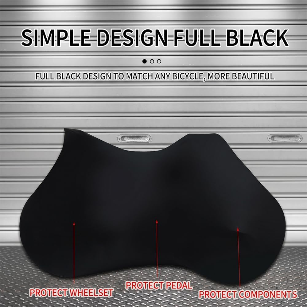 Premium Indoor Bicycle Cover for Strider 12 14x 2-in-1 Rocking Bike 2010-2026, High Stretch Bike Wrap, Keeps Floors and Walls Clean